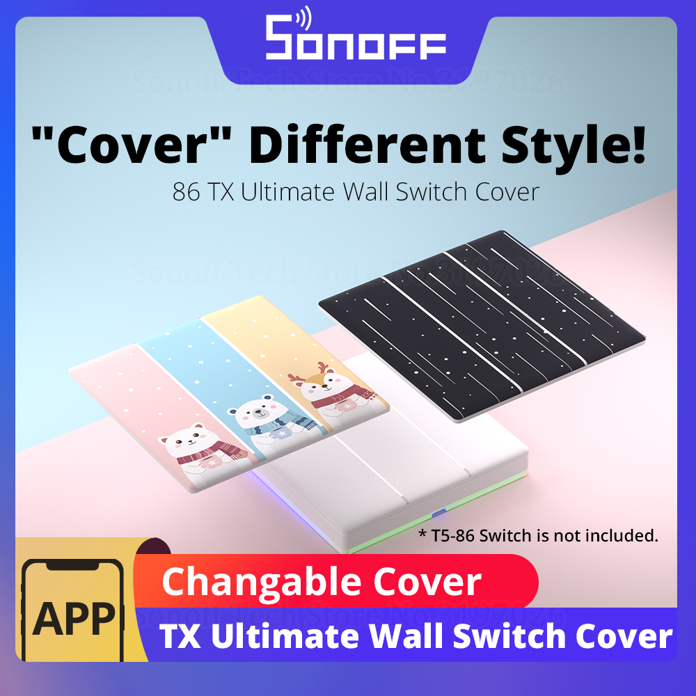 Sonoff - SONOFF TX penutup saklar sentuh dinding