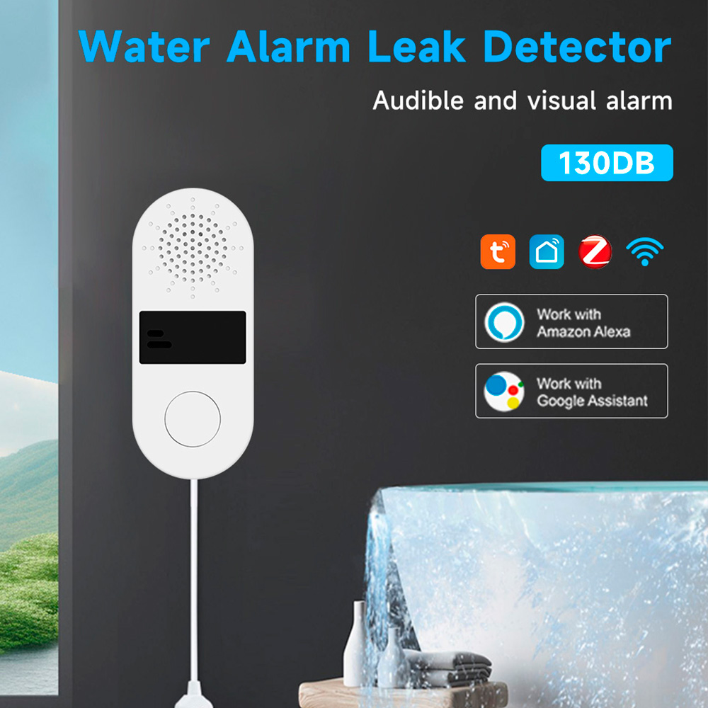 Home Assistant Tuya - Tuya detektor kebocoran air Wifi, dengan