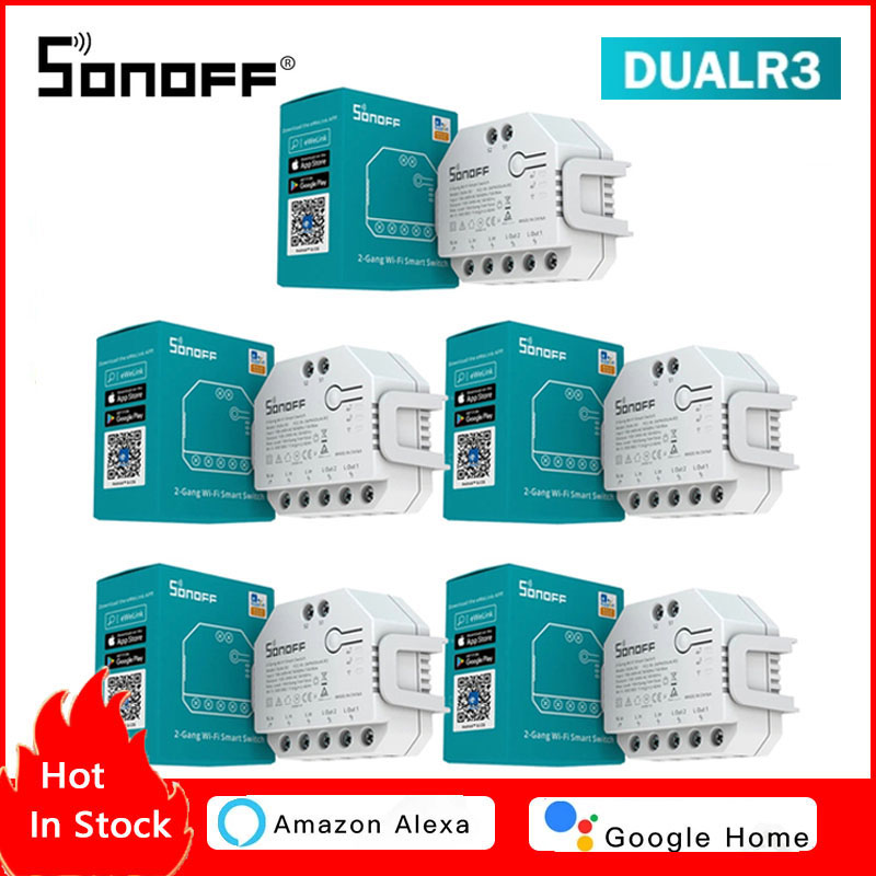 Sonoff - Modul Relay Pintar SONOFF DUAL R3