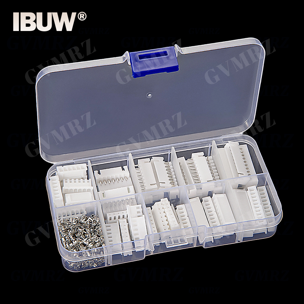 Shelly Plug - 260PCS XH2.54 6/7/8/9/10 Pin Terminal Plastik