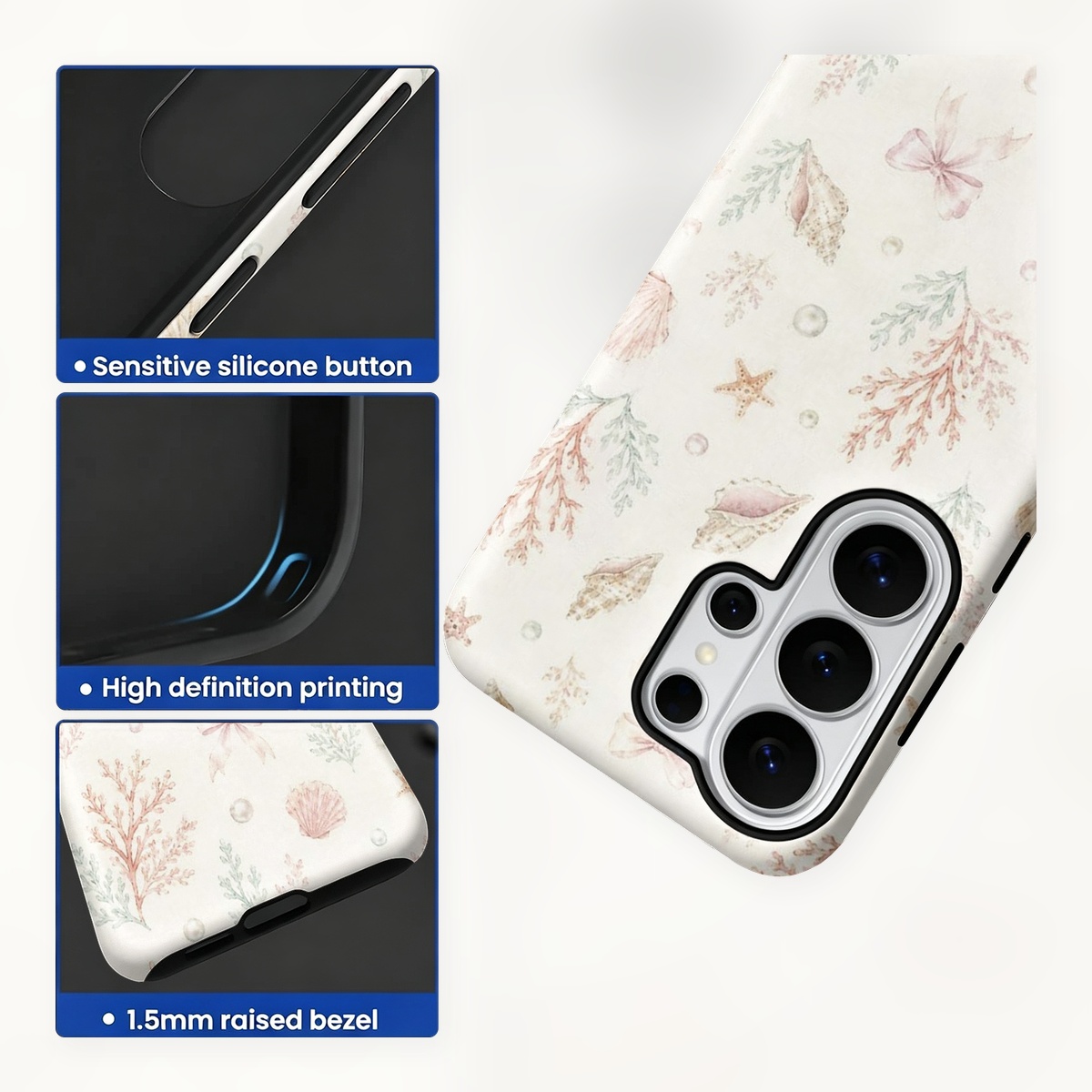 Casing Ponsel Dua Lapis 2-in-1 - Shelly ulasan dan harga