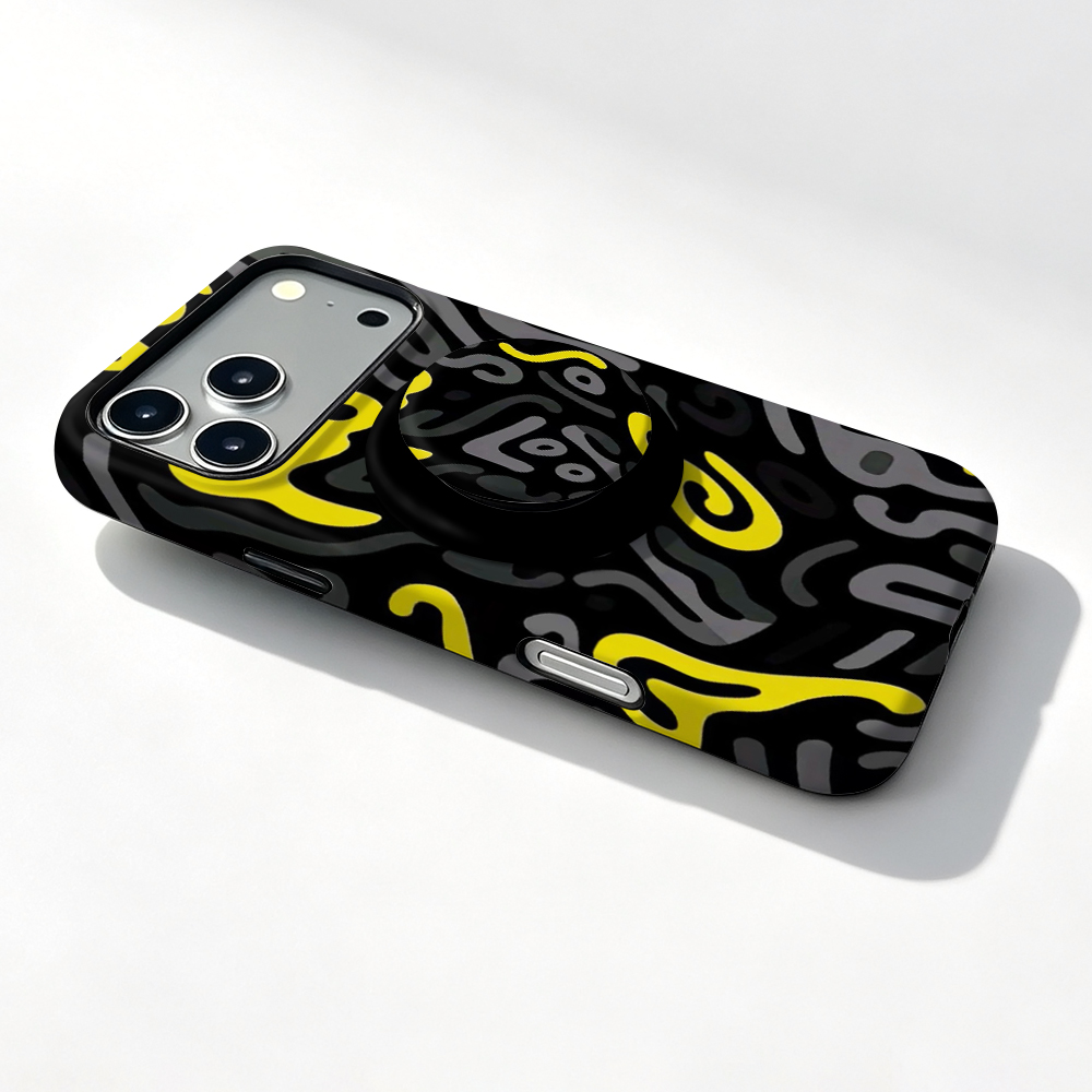Casing Magnetik Grafiti Abstra - Shelly ulasan dan harga