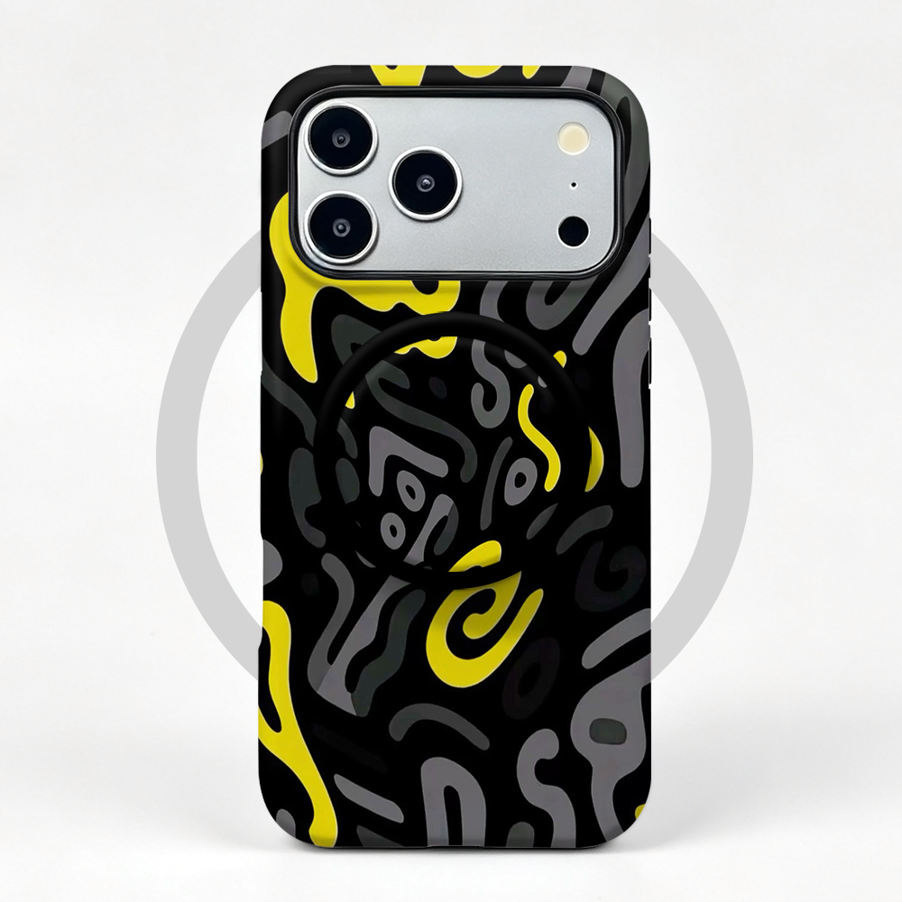 Casing Magnetik Grafiti Abstra - Shelly ulasan dan harga