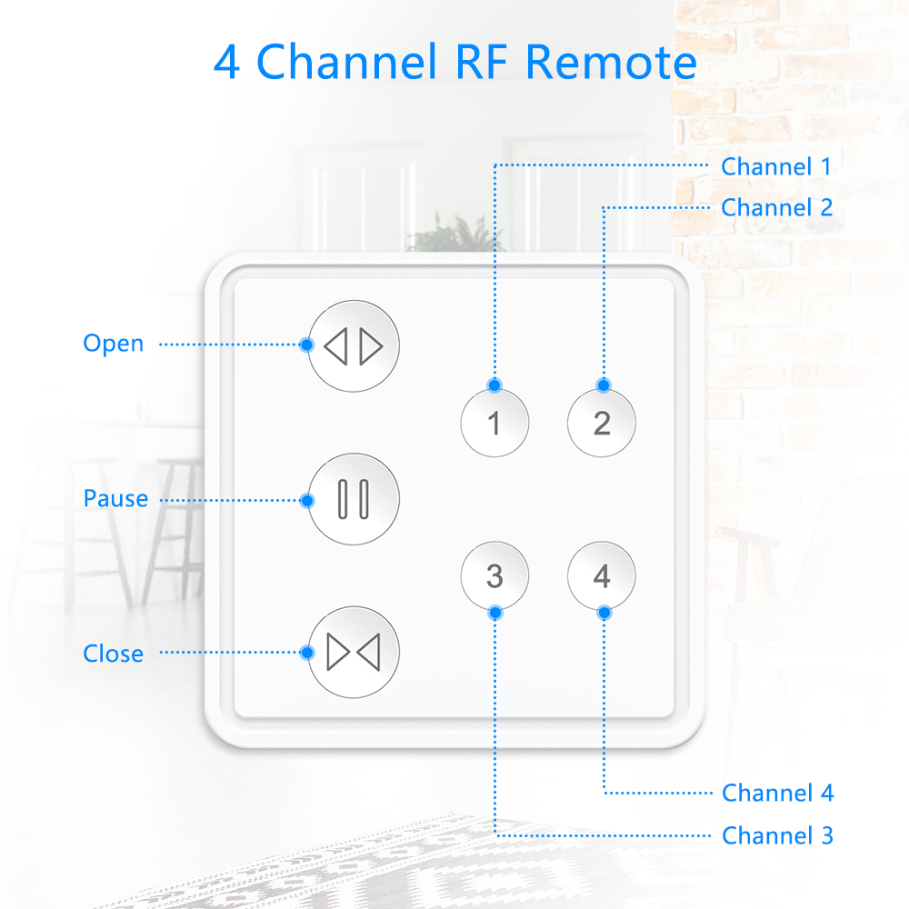 Tuya Smart Life RF Sakelar Tir - Tuya 4 Channel ulasan dan harga