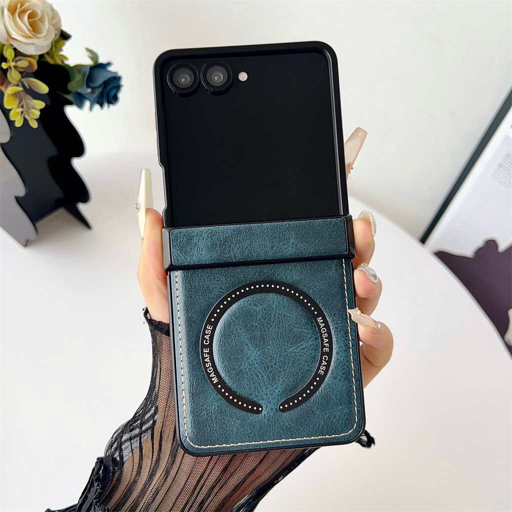 Casing Ponsel Kulit PU Magneti - Shelly ulasan dan harga