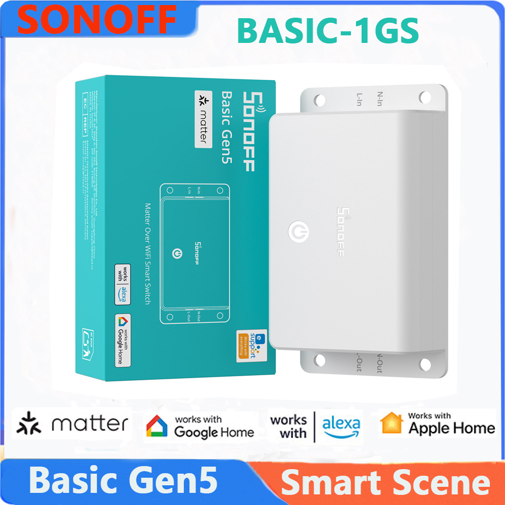 SONOFF Basic Gen5 (BASIC-1GS)  - Sonoff Basic ulasan dan harga