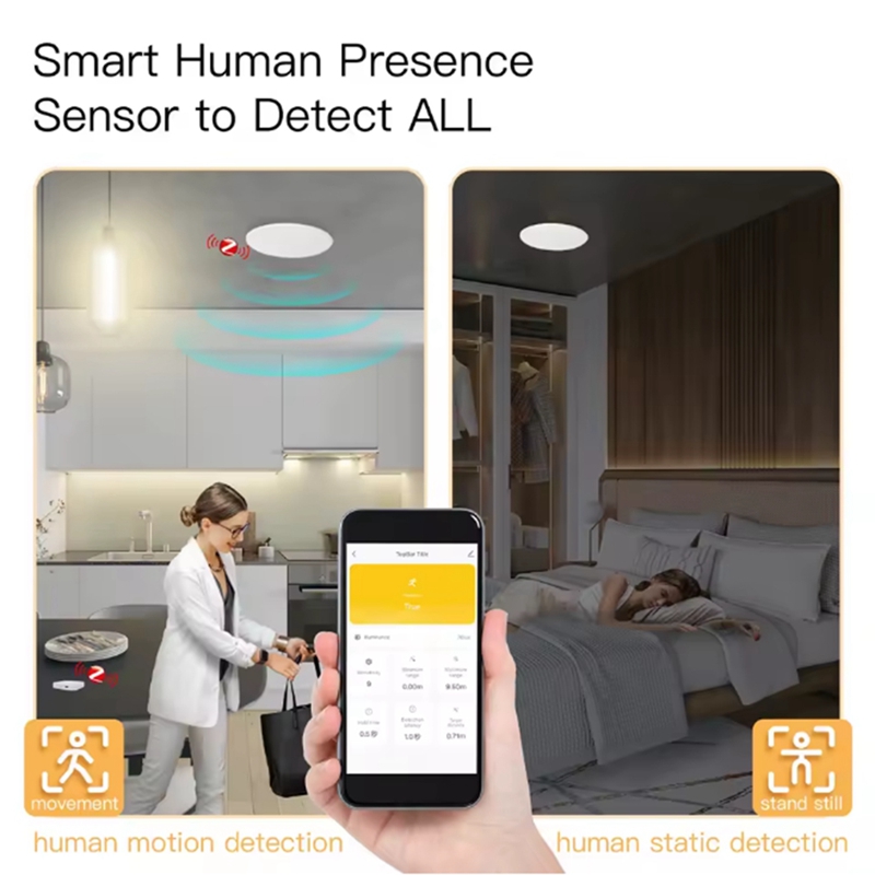 Tuya ZigBee Detektor Kehadiran - Tuya Smart ulasan dan harga