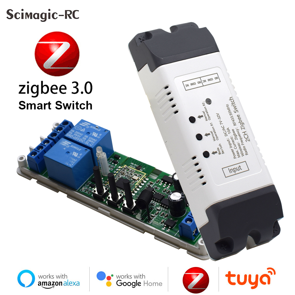 Zigbee Tuya modul Relay Zigbee - Tuya 4 Channel ulasan dan harga