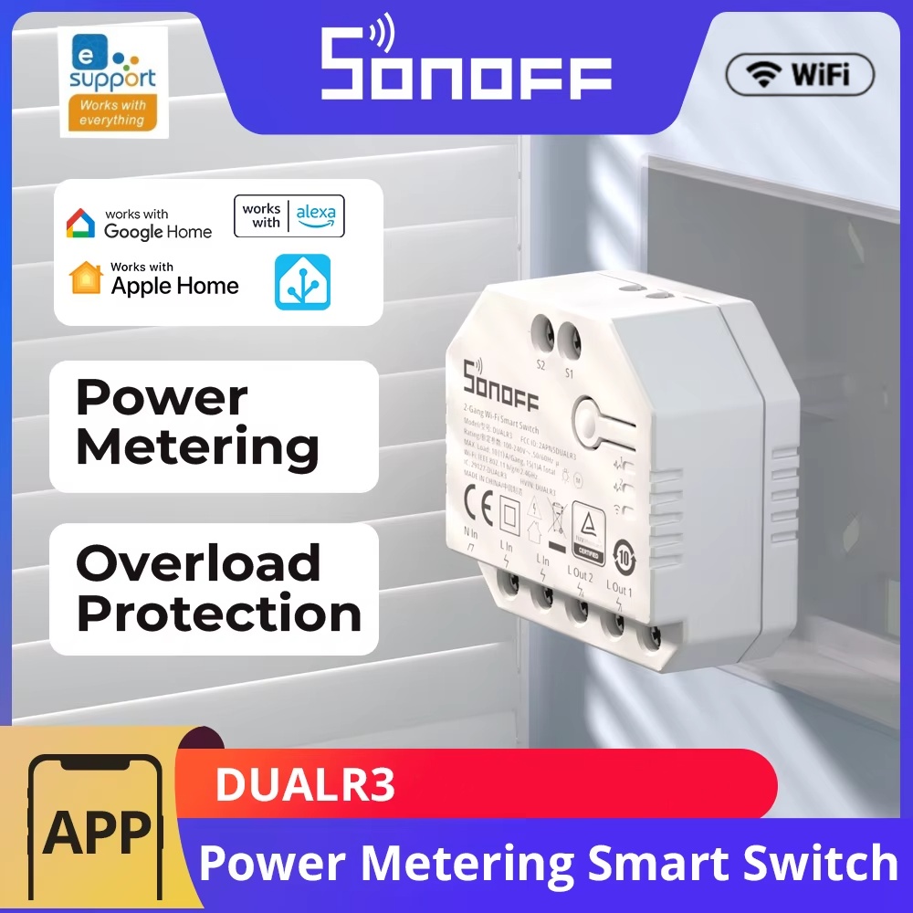 Sonoff Dual R3 Sonoff Dualr3 W - Sonoff ulasan dan harga