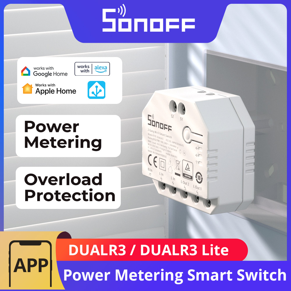 Modul Relay Ganda SONOFF DUALR - Sonoff Mini R4 ulasan dan harga
